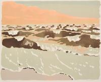Fairfield Porter Ocean II (The Gale) Lithograph Signed Edition - Sold for $1,375 on 11-09-2019 (Lot 318).jpg